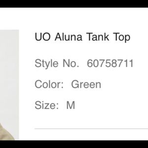 UrbanOutfitters mustard top